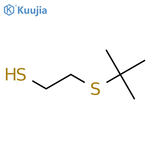 2-(tert-butylsulfanyl)ethane-1-thiol structure