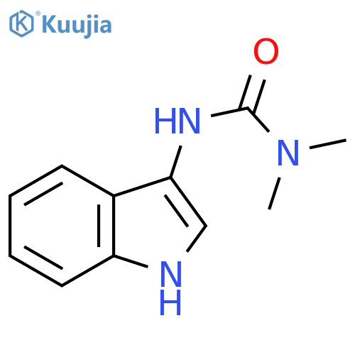1-(1H-indol-3-yl)-3,3-dimethylurea structure