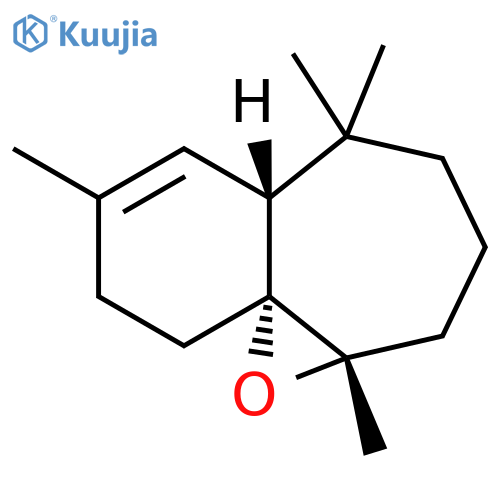 Benzo[1,7]cyclohept[1,2-b]oxirene, 1a,2,3,4,5,5a,8,9-octahydro-1a,5,5,7-tetramethyl-, (1aS,5aR,9aR)- structure