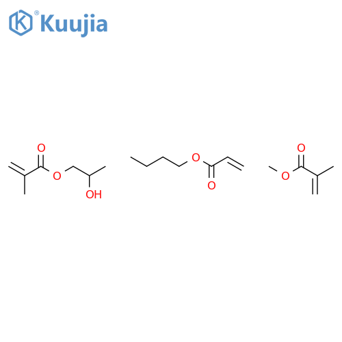 2-Propenoic acid, 2-methyl-, methyl ester, polymer with butyl 2-propenoate and 1,2-propanediol mono(2-methyl-2-propenoate) structure