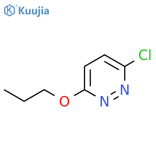 3-Chloro-6-propoxypyridazine structure