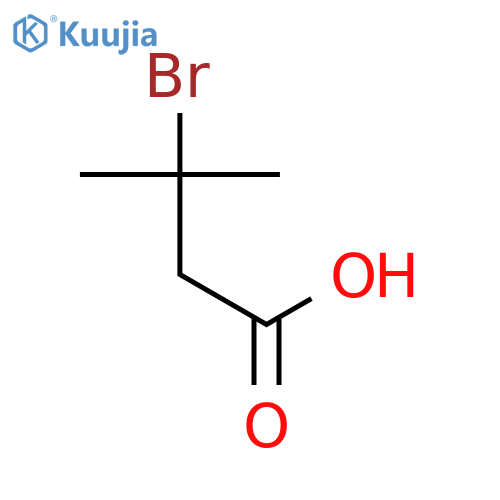 β-bromoisovaleric acid structure