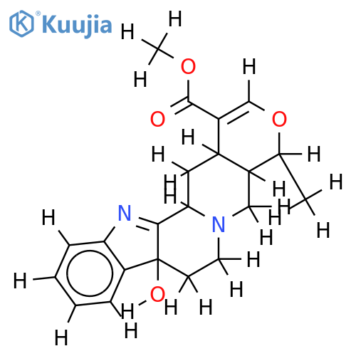 Ajmalicine hydroxyindolenine structure