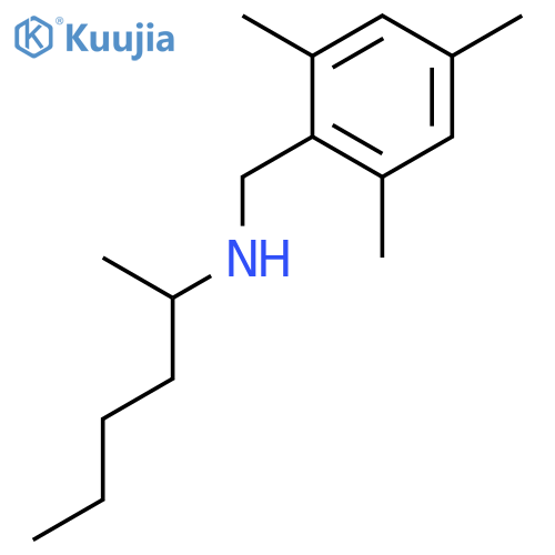 (hexan-2-yl)(2,4,6-trimethylphenyl)methylamine structure