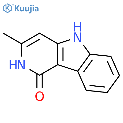 2,5-dihydro-3-methyl-1H-Pyrido[4,3-b]indol-1-one structure