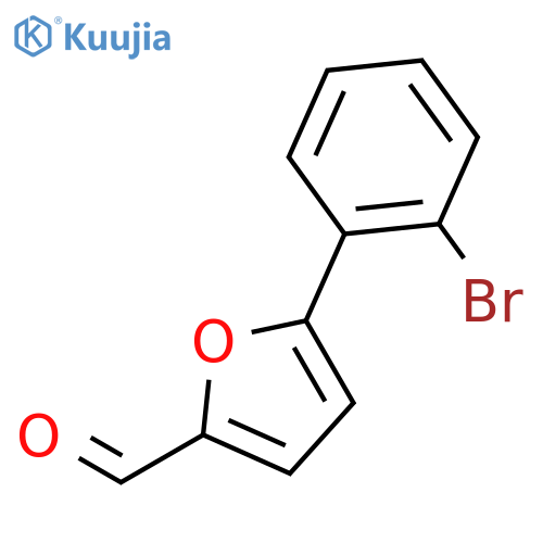 5-(2-Bromo-Phenyl)-Furan-2-Carbaldehyde structure