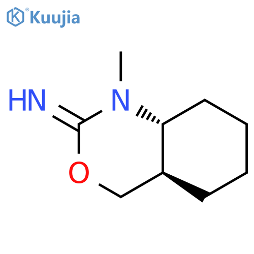 2H-3,1-Benzoxazin-2-imine,octahydro-1-methyl-,(4aR,8aR)-rel-(9CI) structure