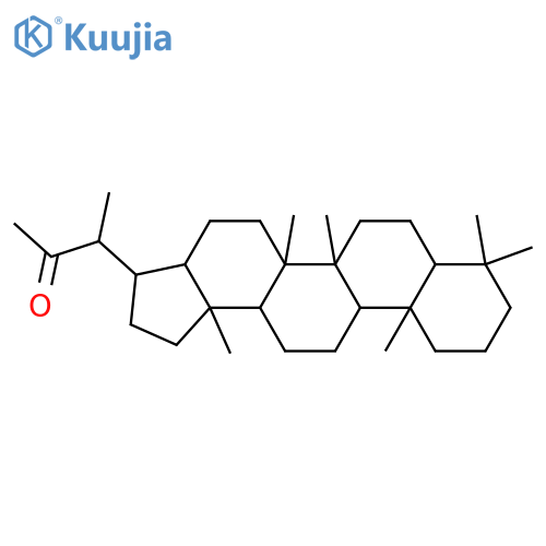 29-Methyl-29-hopanone; (17βH,21βH,22S)-form structure