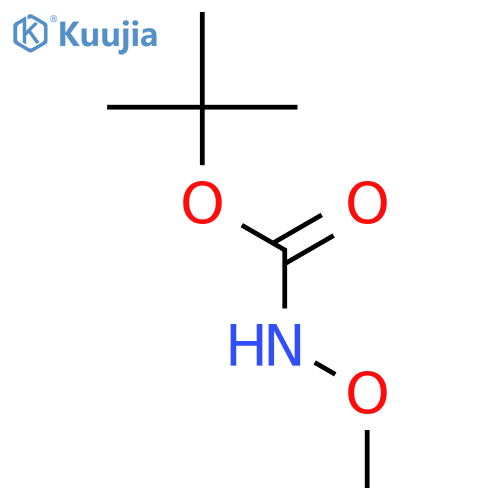 tert-butyl N-methoxycarbamate structure