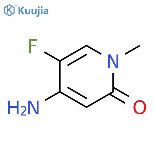 4-AMINO-5-FLUORO-1-METHYL-1,2-DIHYDROPYRIDIN-2-ONE structure