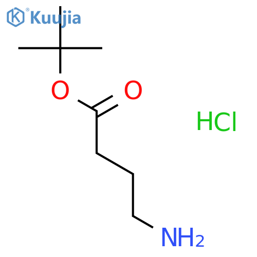 Tert-Butyl 4-aminobutanoate hydrochloride structure