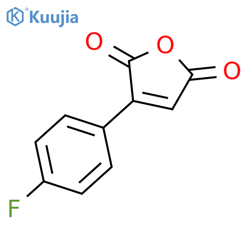 3-(4-Fluorophenyl)furan-2,5-dione structure