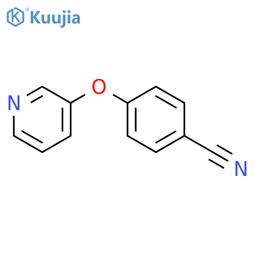 4-(pyridin-3-yloxy)benzonitrile structure