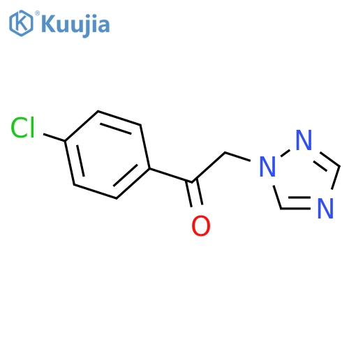 1-(4-chlorophenyl)-2-(1h-1,2,4-triazole-1-yl)-ethanone structure