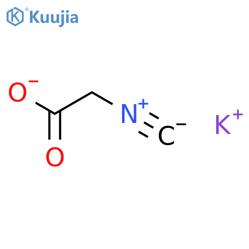 Acetic acid, isocyano-, potassium salt structure