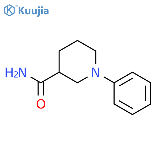 1-Phenylpiperidine-3-carboxamide structure