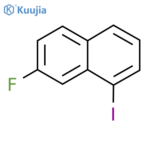7-Fluoro-1-iodonaphthalene structure