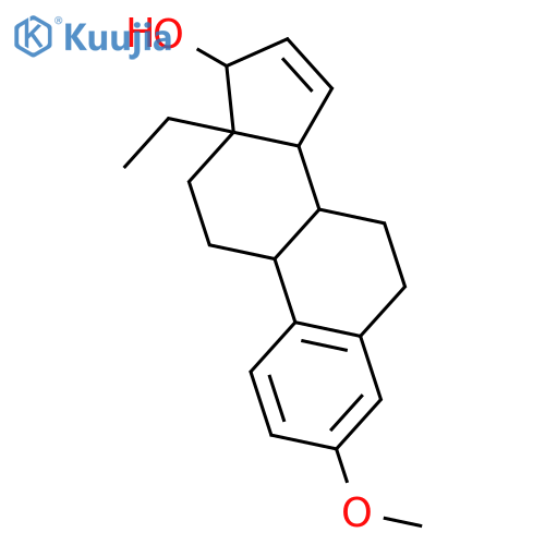 (17b)-13-Ethyl-3-methoxygona-1,3,5(10),15-tetraen-17-ol structure