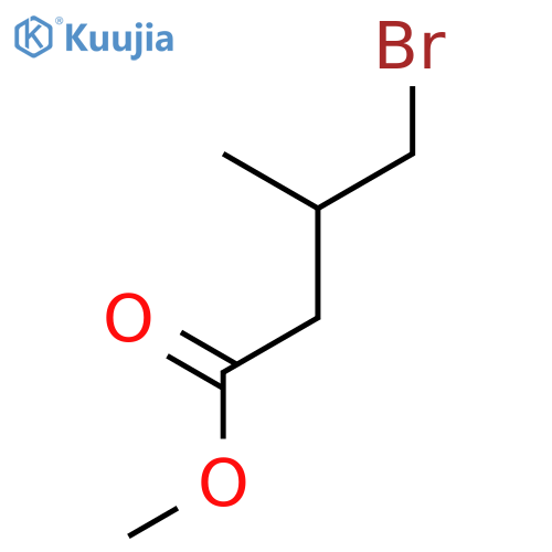 methyl 4-bromo-3-methylbutanoate structure