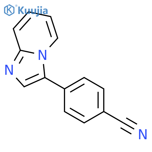 4-imidazo[1,2-a]pyridin-3-yl-Benzonitrile structure