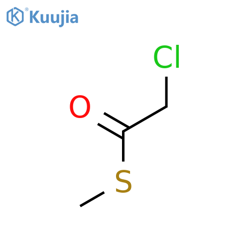 ETHANETHIOIC ACID, CHLORO-, S-METHYL ESTER structure