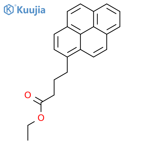 1-Pyrenebutanoic acid,ethyl ester structure
