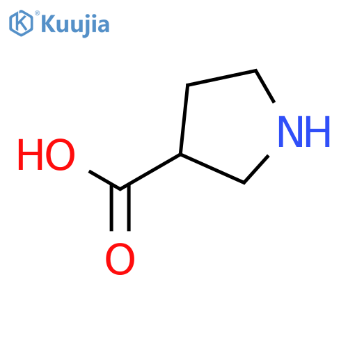 Pyrrolidine-3-carboxylic acid structure