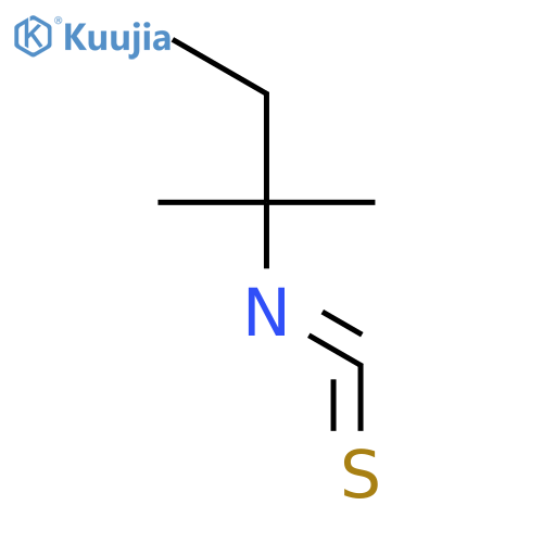 2-Isothiocyanato-2-methylbutane structure