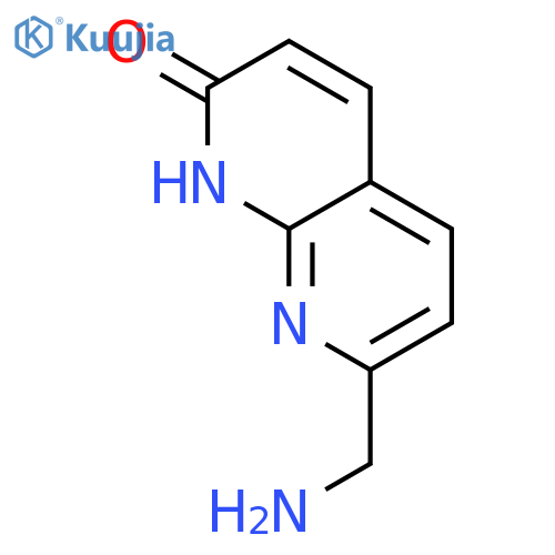 7-(aminomethyl)-1,8-Naphthyridin-2(1H)-one structure