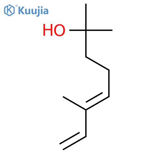 5,7-Octadien-2-ol,2,6-dimethyl- structure