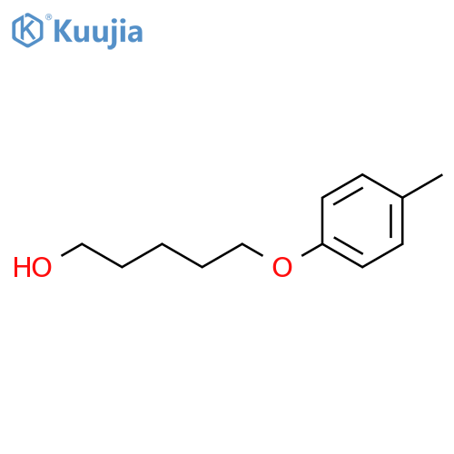 1-Pentanol, 5-(4-methylphenoxy)- structure
