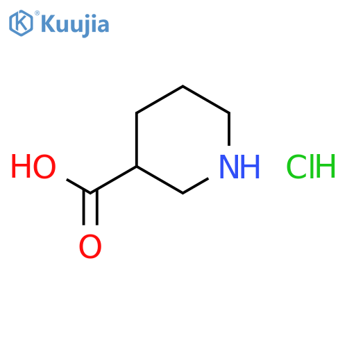Piperidine-3-carboxylic acid hydrochloride structure