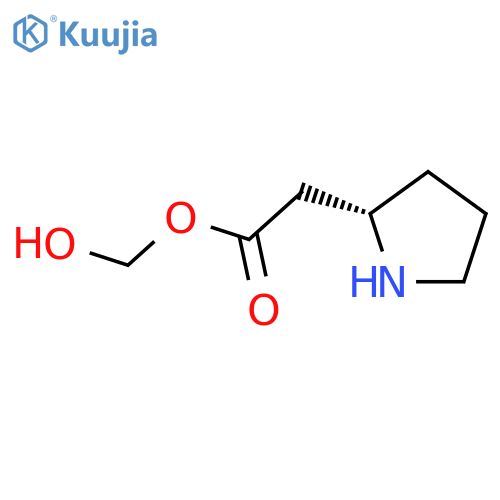 2-Pyrrolidineaceticacid,-alpha--hydroxy-,methylester,(2S)-(9CI) structure