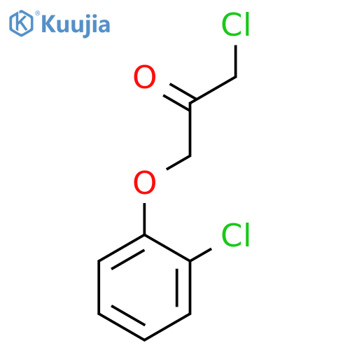 2-Propanone, 1-chloro-3-(2-chlorophenoxy)- structure