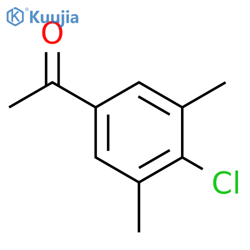 Ethanone, 1-(4-chloro-3,5-dimethylphenyl)- structure