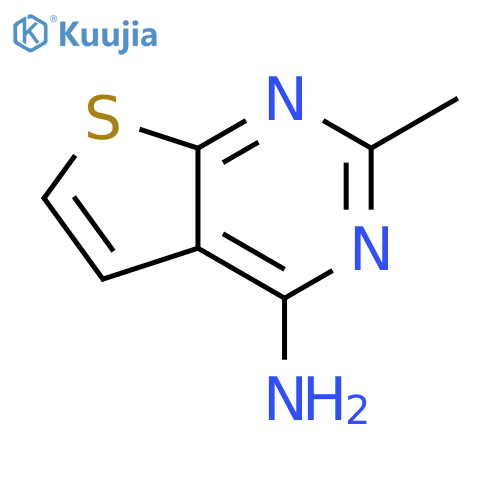 2-Methylthieno[2,3-d]pyrimidin-4-amine structure