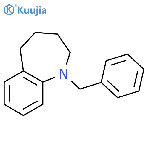 1H-1-Benzazepine,2,3,4,5-tetrahydro-1-(phenylmethyl)- structure