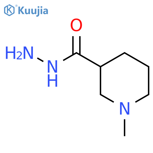 1-methylpiperidine-3-carbohydrazide structure