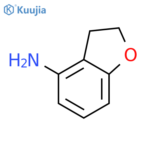 2,3-dihydro-1-benzofuran-4-amine structure
