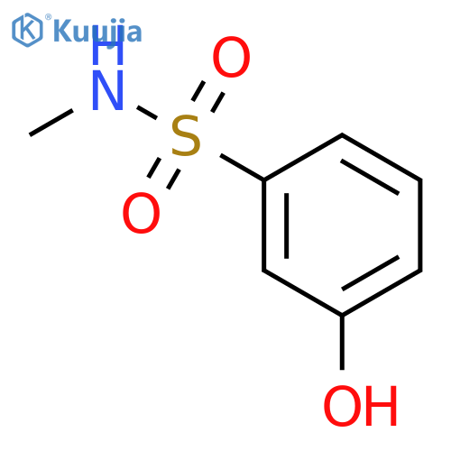 3-hydroxy-N-methylbenzenesulfonamide structure