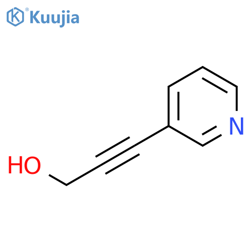 3-(pyridin-3-yl)prop-2-yn-1-ol structure