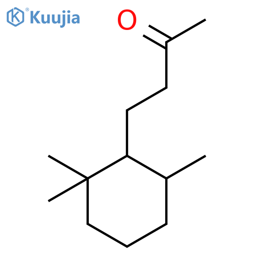 4-(2,2,6-trimethylcyclohexyl)butan-2-one structure