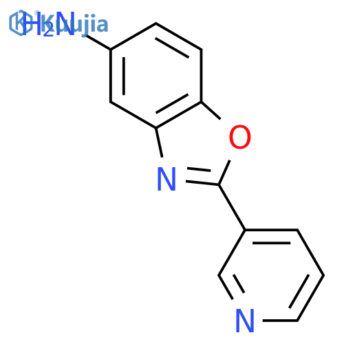 2-(pyridin-3-yl)-1,3-benzoxazol-5-amine structure