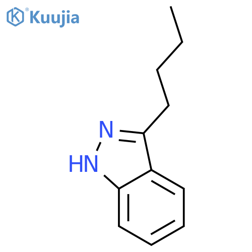 1H-Indazole, 3-butyl- structure