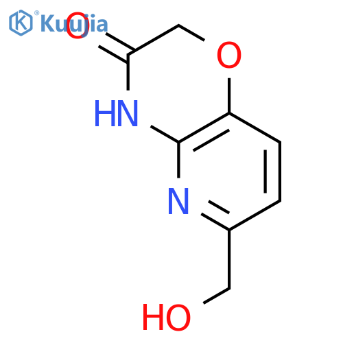 6-(Hydroxymethyl)-2H-pyrido[3,2-b][1,4]oxazin-3(4H)-one structure