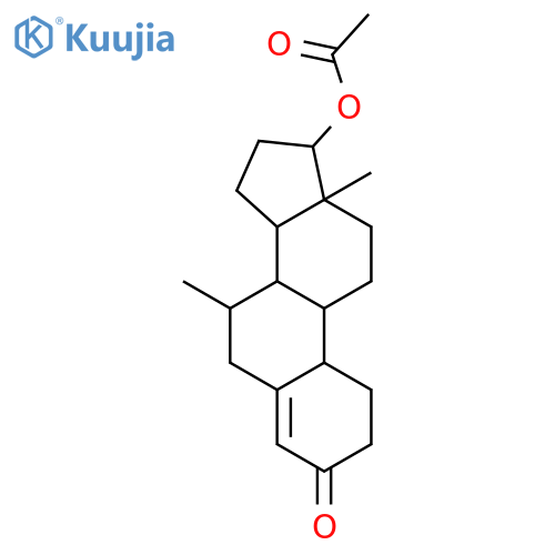 17.β.-hydroxy-7.α.-methylestr-4-en-3-one Acetate structure