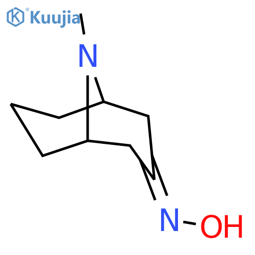 9-Methyl-9-azabicyclo[3.3.1]nonan-3-one oxime structure