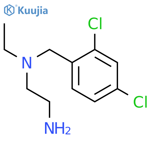 1,2-Ethanediamine, N-[(2,4-dichlorophenyl)methyl]-N-ethyl- structure