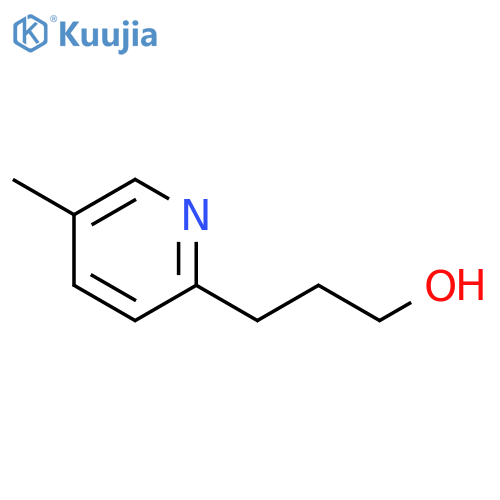 3-(5-methylpyridin-2-yl)propan-1-ol structure