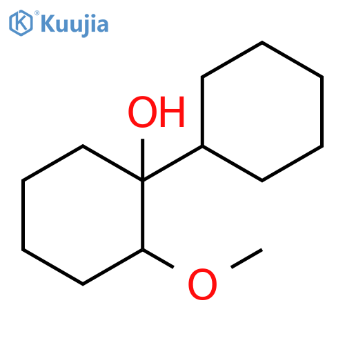 [1,1'-Bicyclohexyl]-1-ol, 2-methoxy- structure